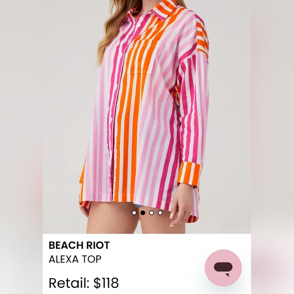 NWT BEACH RIOT "Alexa" Top - Picture 7 of 7